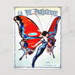 La Vie Parisienne "Parisiskt liv" - Älva Vykort