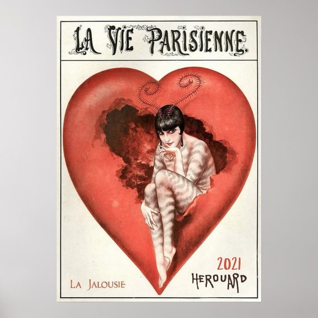 LA VIE PARISIENNE POSTER (Framsidan)