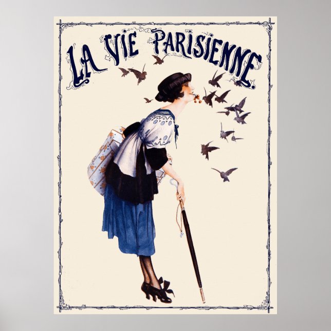 La Vie Parisienne - Pour Obéir aux Règlements Poster (Framsidan)