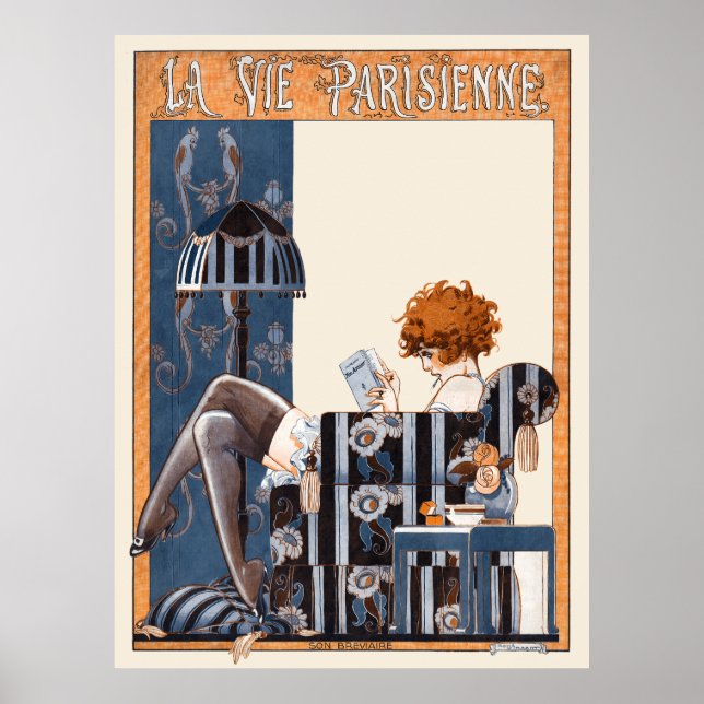 La Vie Parisienne - Son Breviaire Poster (Framsidan)