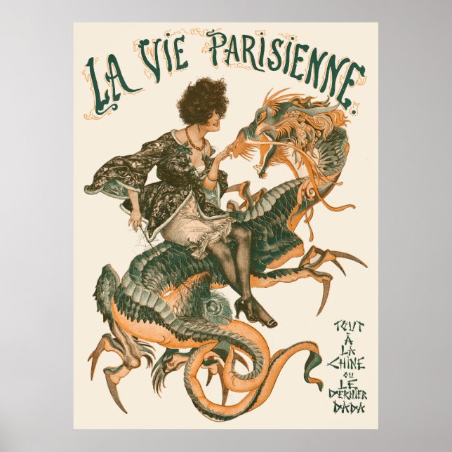 La Vie Parisienne - Tout à la Chine ou le Dernier Poster (Framsidan)