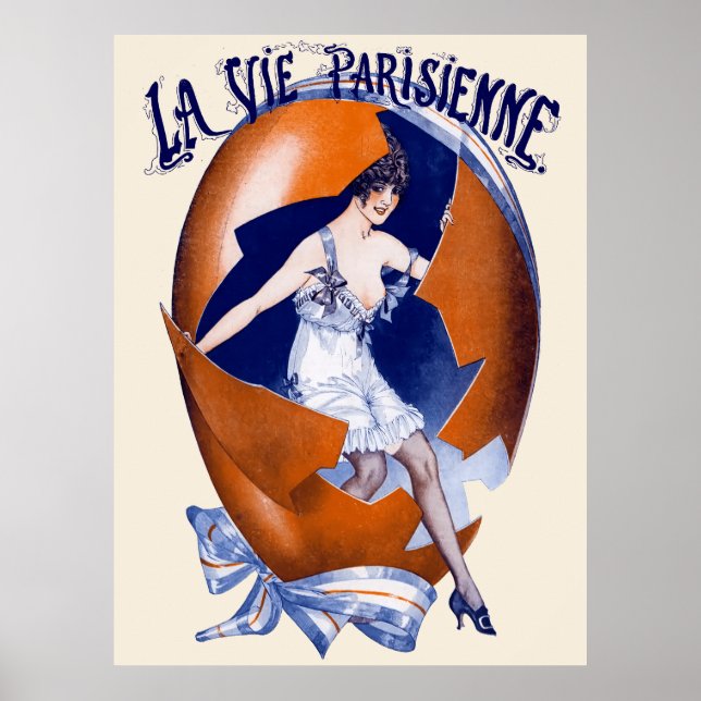 La Vie Parisienne - Un Cadeau des Cloches Poster (Framsidan)