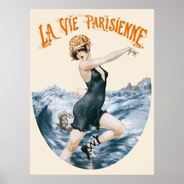 La Vie Parisienne - Un pince sans rire ou le souve Poster (Framsidan)