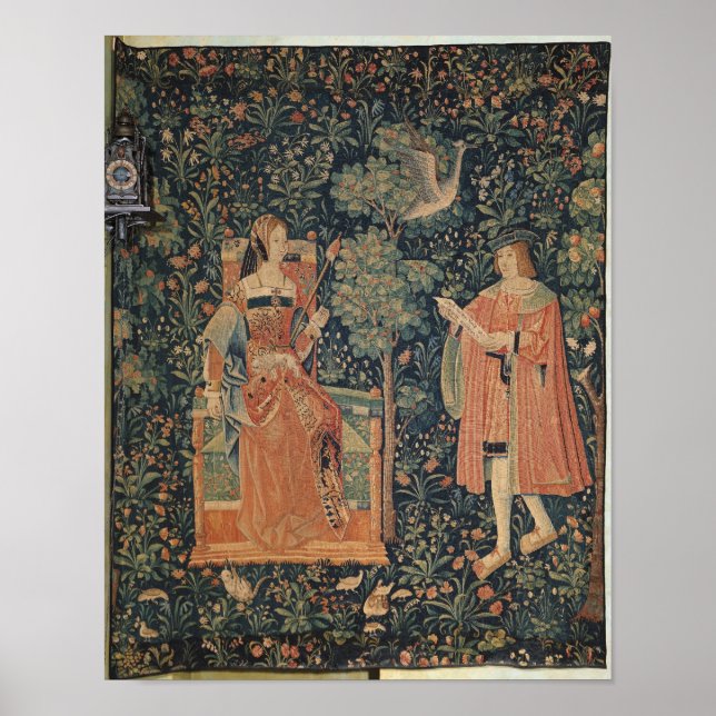 La Vie Seigneuriale: Läsning Poster (Framsidan)