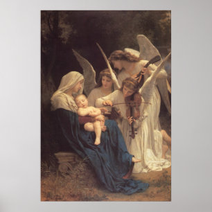 La Vierge Aux Anges Poster
