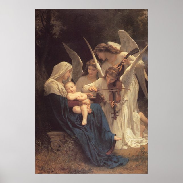 La Vierge Aux Anges Poster (Framsidan)