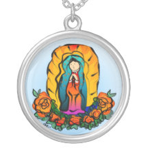 La Virgen de Guadalupe Necklace