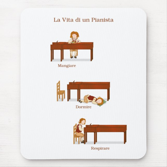 La Vita di un Pianista Musmatta (Framsidan)