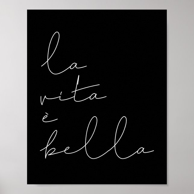 La vita è bella poster (Framsidan)