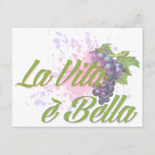 La Vita e'Bella Vykort