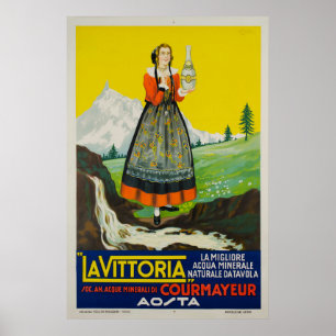 La Vittoria, Courmayeur, Acque minerali Poster
