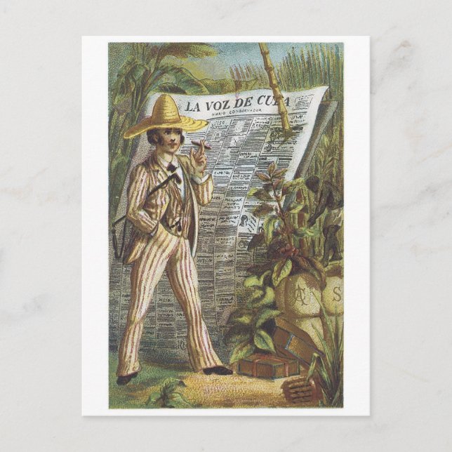 La Voz de Cuba Vykort (Framsida)