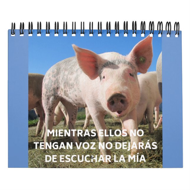 La voz de los animales | Djurets röst Kalender (Omslag)