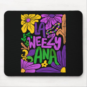 La Weezy Ana Boho Flower Groovy Mardi Gras Musmatta