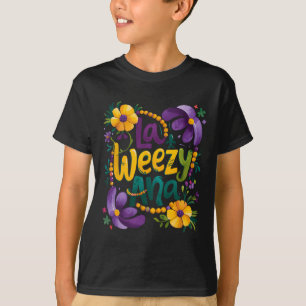 La Weezy Ana Mardi Gras Costume New Orleans T Shirt