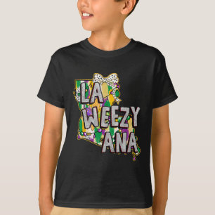 La Weezy Ana Mardi Gras Louisiana Tjock Tisdag Lou T Shirt