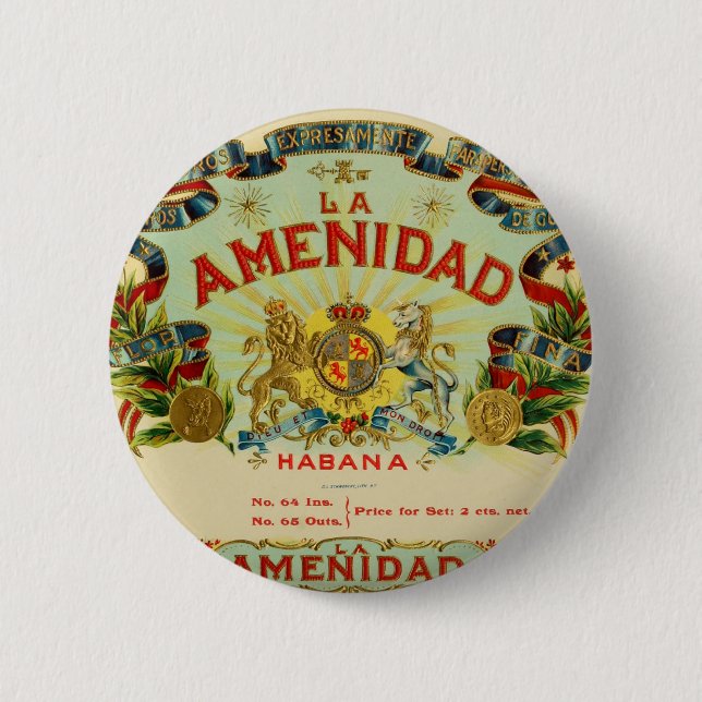 LaAmenidad cigarrer Knapp (Framsida)