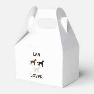 Lab Älskare all färg silhuettes Presentaskar
