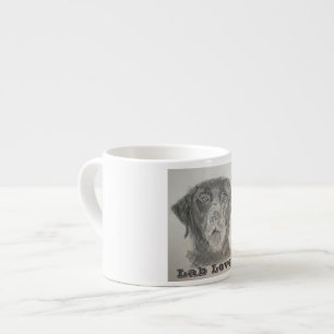 Lab Älskare Espresso eller Bone China Mugg Espressomugg