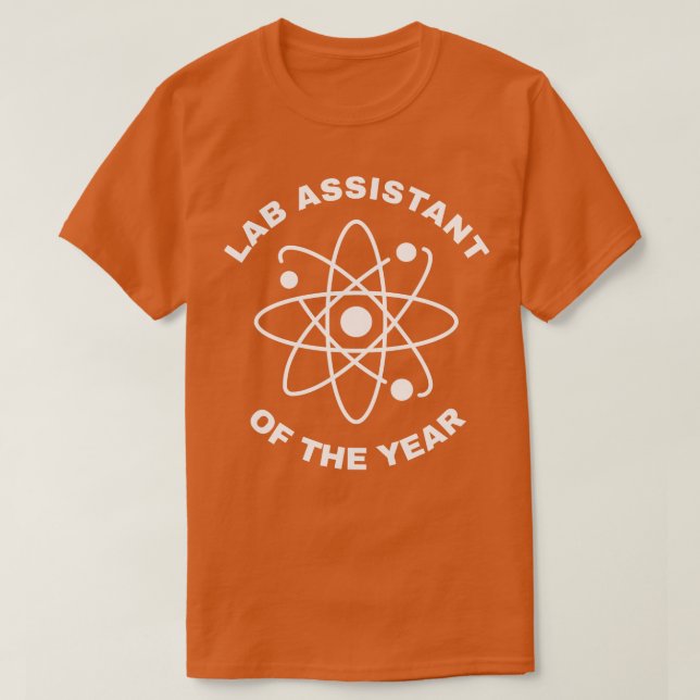 Lab Assistant för kemi-kemi T Shirt (Design framsida)
