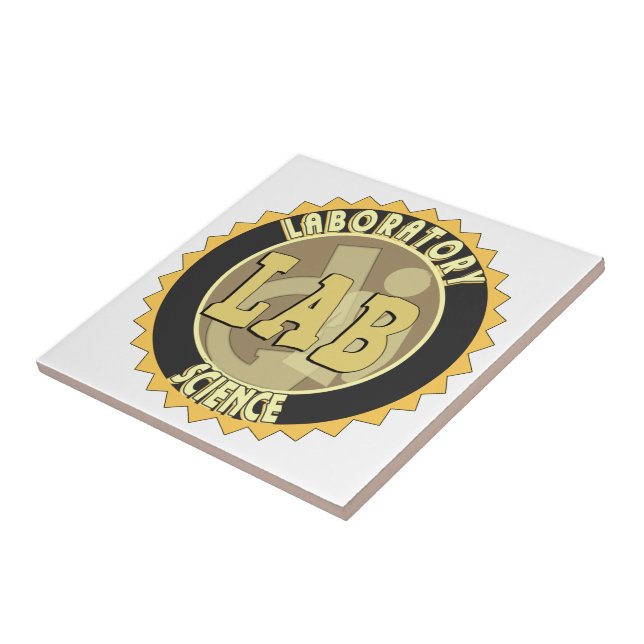 LAB BADGE LABORATORIY VEENCE KAKELPLATTA (Sidan)