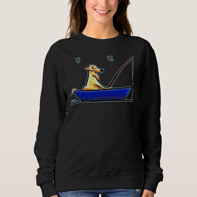 Lab Borta fiske T Shirt (Framsida)