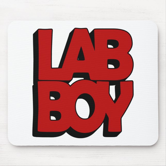 LAB BOY BIG RED LABORATORY MUSMATTA (Framsidan)