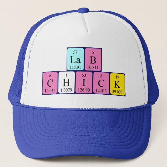 Lab Chick bord namn hat Keps (Framsida)