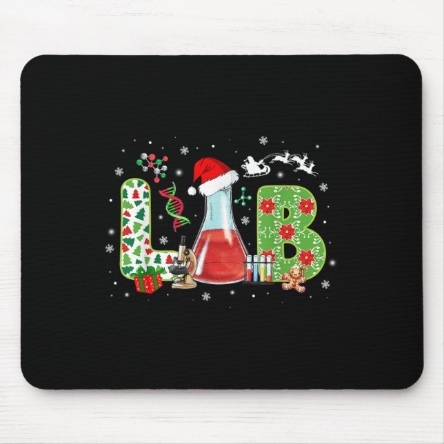 Lab Christmas Laboratory Technician Science Xmas S Musmatta (Framsidan)