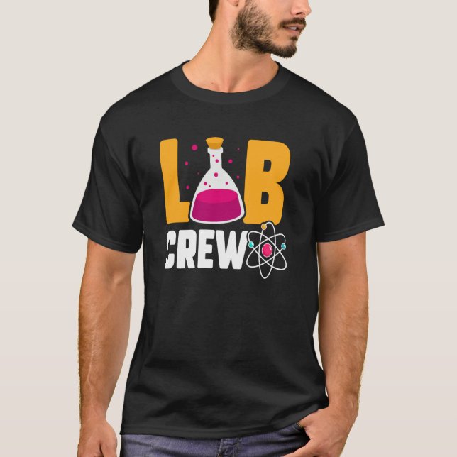 Lab Crew Future Scientist Science Chemistry T Shirt (Framsida)