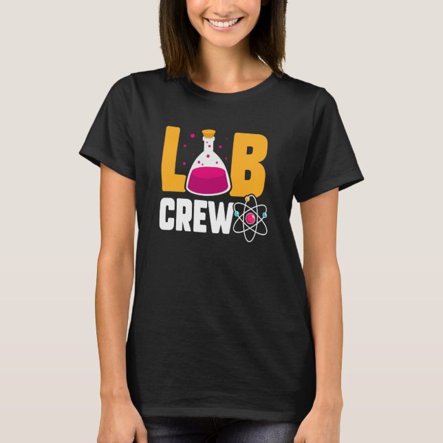Lab Crew Future Scientist Science Chemistry T Shirt (Framsida)