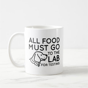 Lab för testning kaffemugg