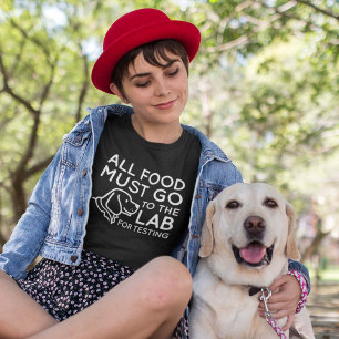Lab för testning t shirt