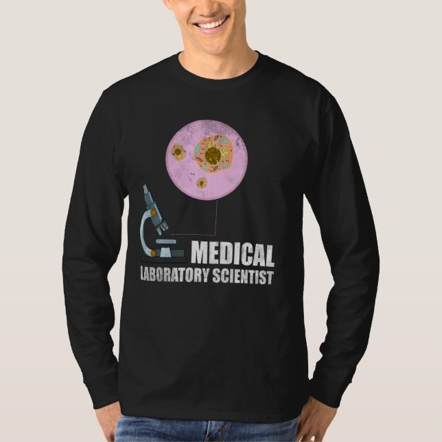 Lab Geek Lab Technician Medical Laboratory Scienti T Shirt (Framsida)