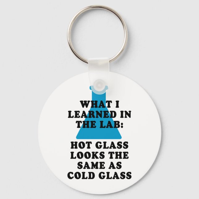 Lab Glass Nyckelring (Framsida)