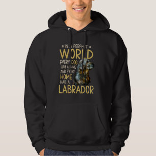 Lab Hund Labrador Retriever Mamma 1 Hoodie