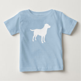 Lab Hund Puppy Baby Shower Silhouette T Shirt