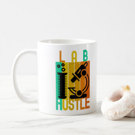 LAB HUSTLE - #LABLIFE COFFEE MUGG