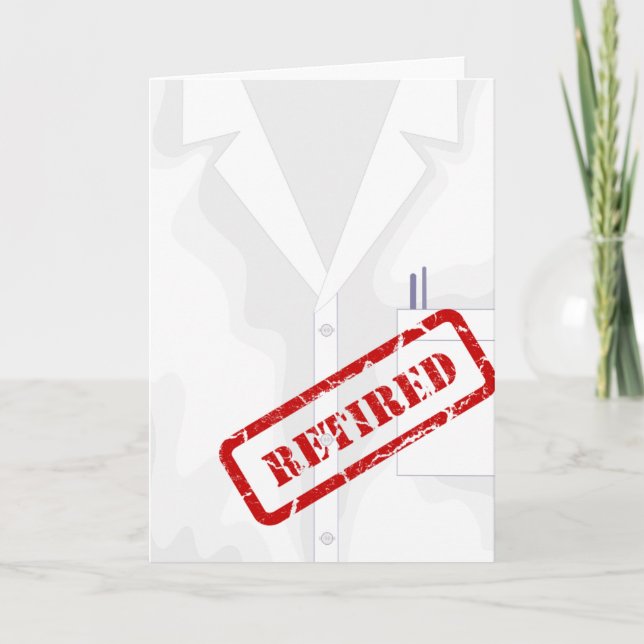 Lab Jackar hälsningskort för Jacka-pensionerad Anp Kort (Framsida)