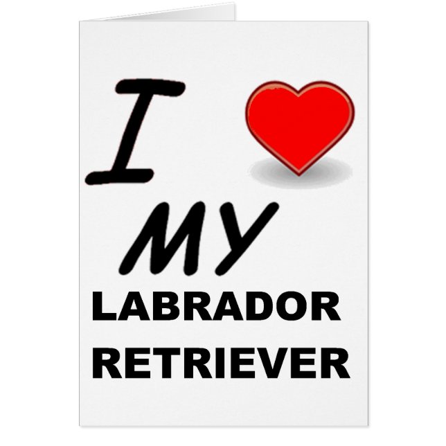 lab kärlek hälsningskort (Framsidan)