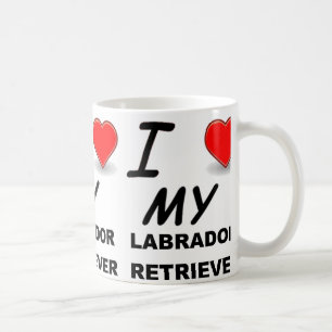 lab kärlek kaffemugg