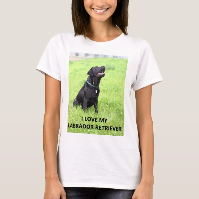 lab kärlek w pic t shirt (Framsida)