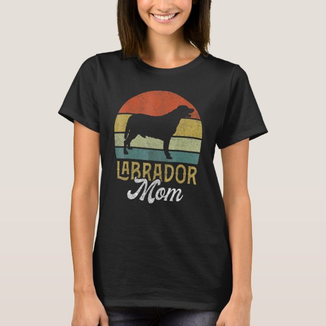 Lab Labrador Mamma Best Lab Labrador Mamma någonsi T Shirt (Framsida)