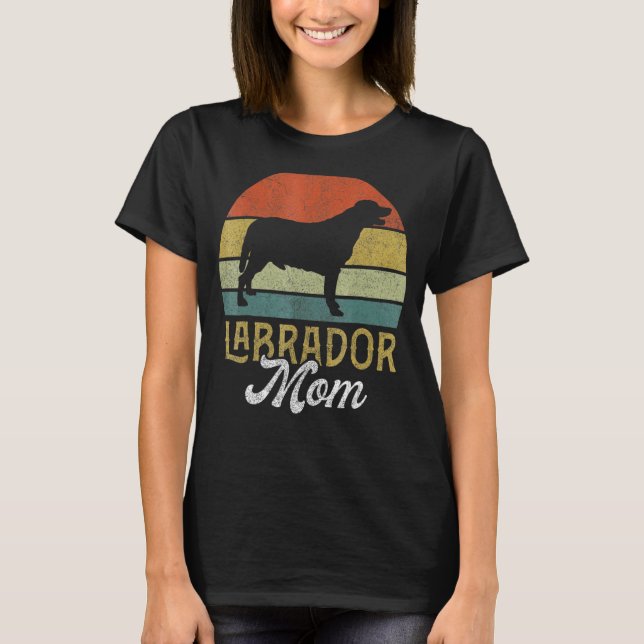 Lab Labrador Mamma Best Lab Labrador Mamma någonsi T Shirt (Framsida)