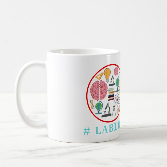 Lab Life - Laboratory Life Kaffemugg (Vänster)