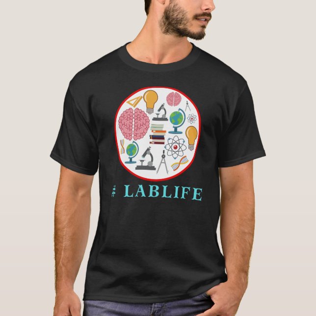 Lab Life - Laboratory Life T Shirt (Framsida)