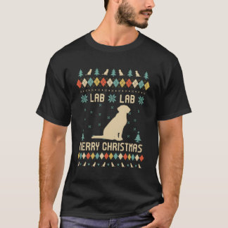 Lab Luddig, Ugly Sweater Vintage Retro till jul T Shirt