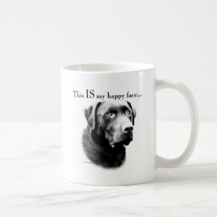Lab Lycklig Ansikte Kaffemugg