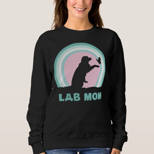 Lab Mamma for Labrador T Shirt (Framsida)