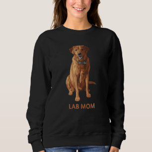 Lab Mamma Fox Red Labrador Retriever Hund älskare T Shirt
